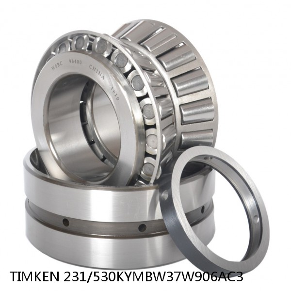 231/530KYMBW37W906AC3 TIMKEN Tapered Roller Bearings Tapered Single Imperial