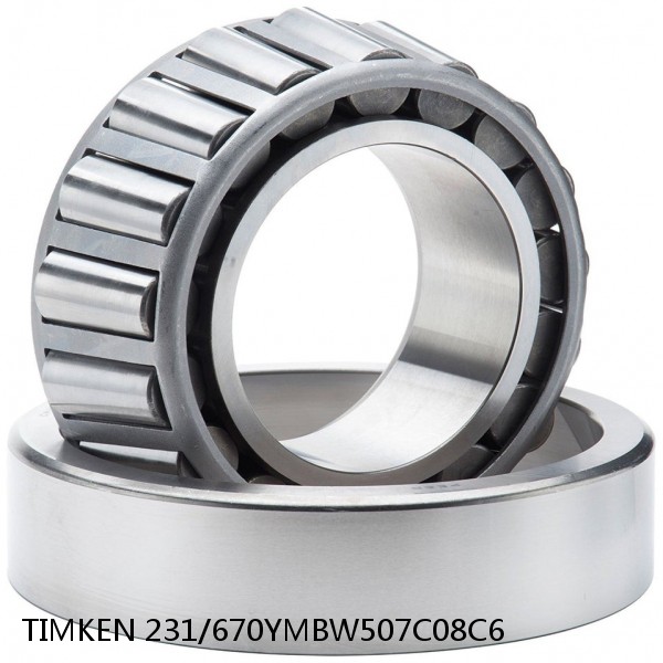 231/670YMBW507C08C6 TIMKEN Tapered Roller Bearings Tapered Single Imperial