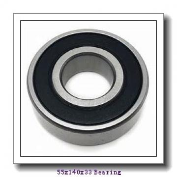 55 mm x 140 mm x 33 mm  FAG NJ411-M1 + HJ411 cylindrical roller bearings