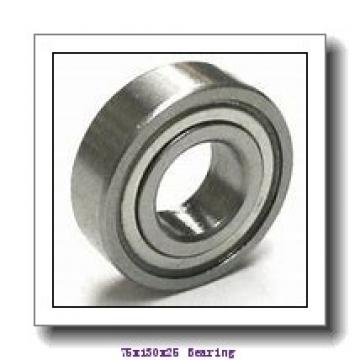 75 mm x 130 mm x 25 mm  NKE 6215 deep groove ball bearings