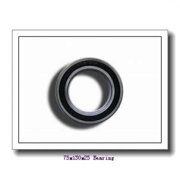 75,000 mm x 130,000 mm x 25,000 mm  NTN NF215E cylindrical roller bearings