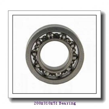 200 mm x 310 mm x 51 mm  ISO 7040 A angular contact ball bearings