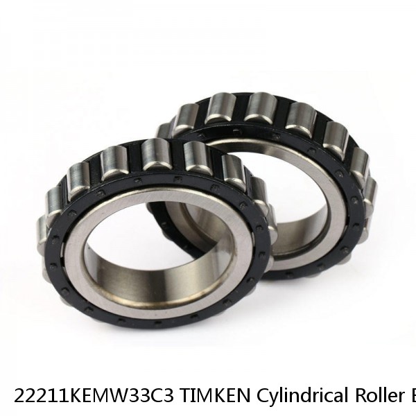 22211KEMW33C3 TIMKEN Cylindrical Roller Bearings Single Row ISO