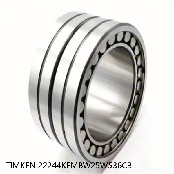 22244KEMBW25W536C3 TIMKEN Four-Row Cylindrical Roller Bearings #1 small image