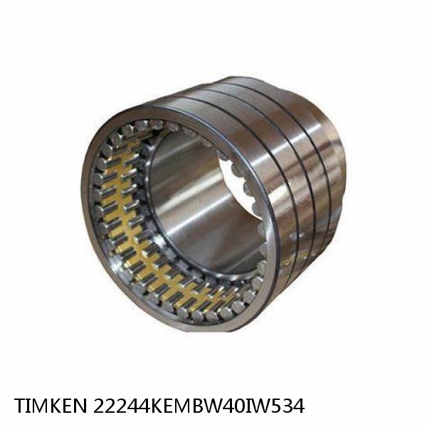 22244KEMBW40IW534 TIMKEN Four-Row Cylindrical Roller Bearings #1 small image
