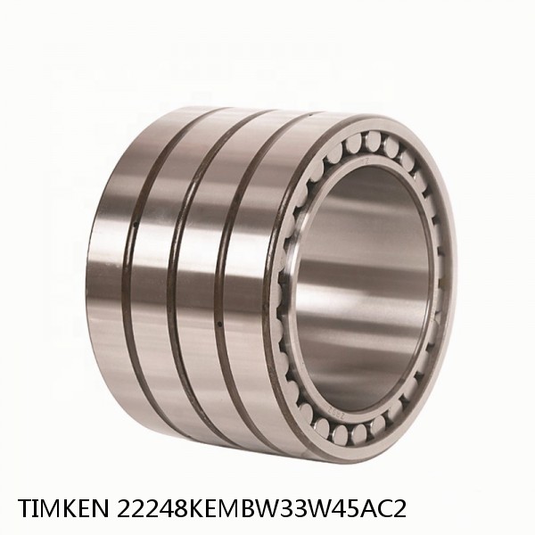 22248KEMBW33W45AC2 TIMKEN Four-Row Cylindrical Roller Bearings #1 small image