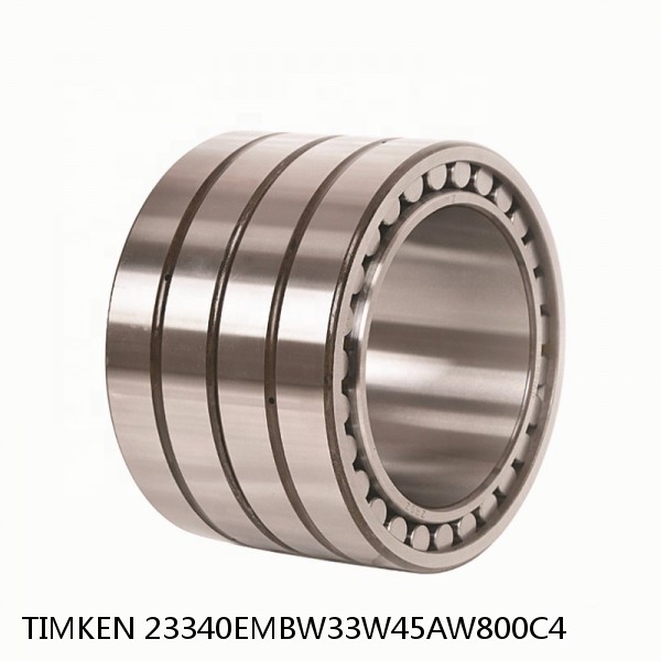 23340EMBW33W45AW800C4 TIMKEN Four-Row Cylindrical Roller Bearings #1 small image