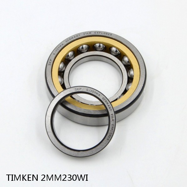 2MM230WI TIMKEN Fafnir Spindle Angular Contact Ball Bearings #1 image