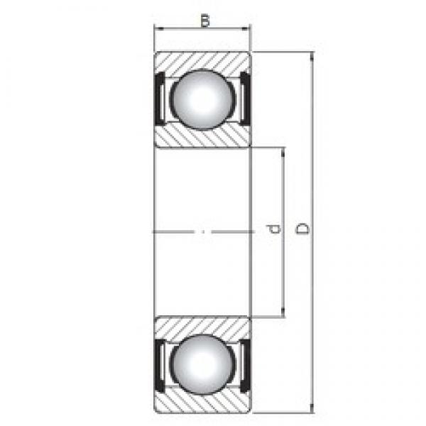200 mm x 310 mm x 51 mm  ISO 6040 ZZ deep groove ball bearings #2 image