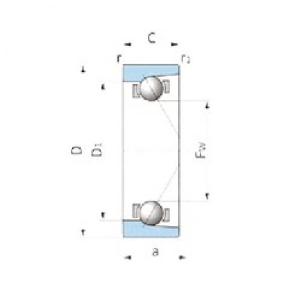 IJK ASA2335-1 angular contact ball bearings #2 image