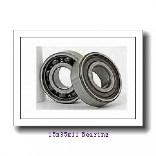 15 mm x 35 mm x 11 mm  ISO 6202-2RS deep groove ball bearings #1 image