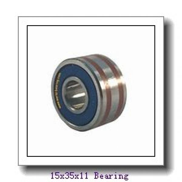 15 mm x 35 mm x 11 mm  FAG 7202-B-JP angular contact ball bearings #1 image