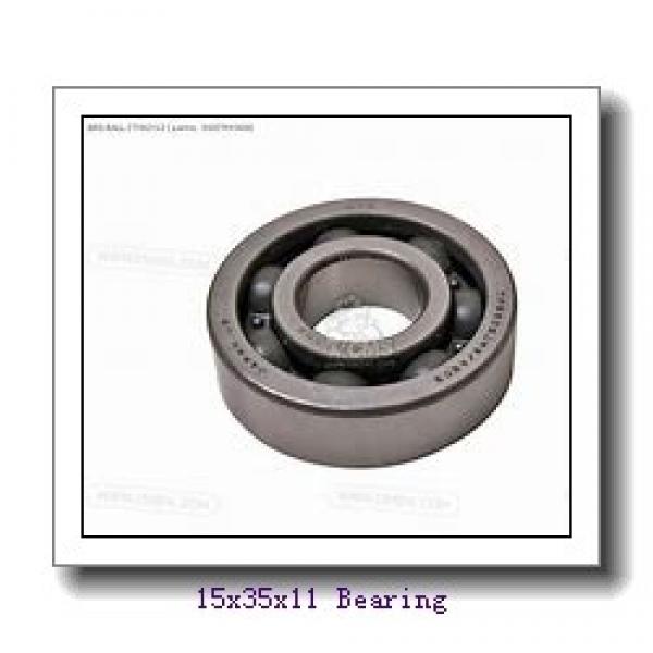 15 mm x 35 mm x 11 mm  KOYO 3NC 7202 FT angular contact ball bearings #1 image