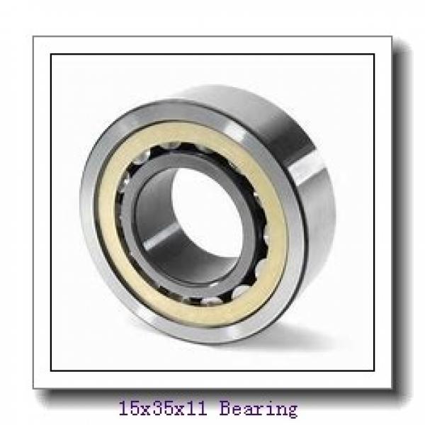 15 mm x 35 mm x 11 mm  NTN 6202 deep groove ball bearings #1 image