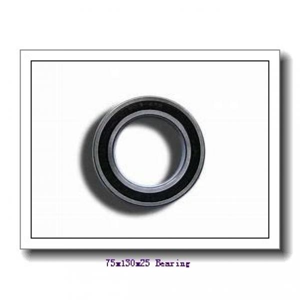 75 mm x 130 mm x 25 mm  FBJ 1215K self aligning ball bearings #1 image