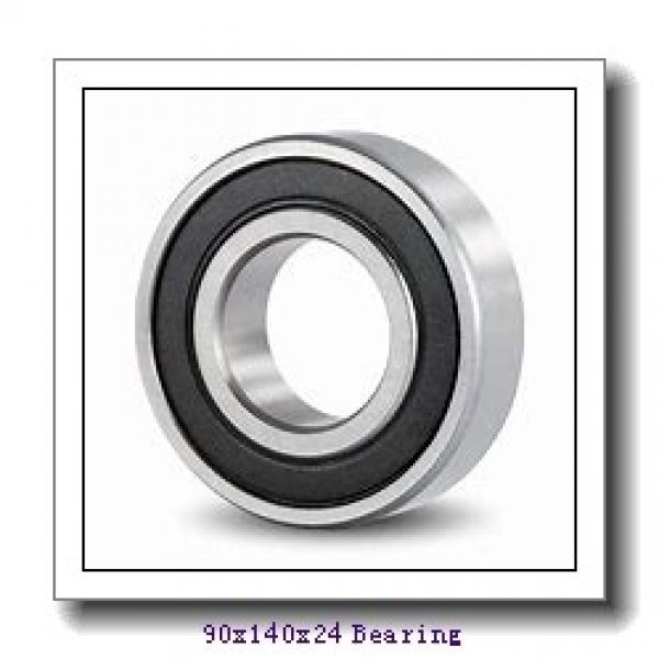 90 mm x 140 mm x 24 mm  KOYO NUP1018 cylindrical roller bearings #1 image