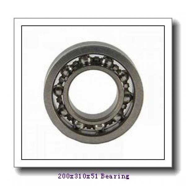 200 mm x 310 mm x 51 mm  FAG B7040-E-T-P4S angular contact ball bearings #1 image